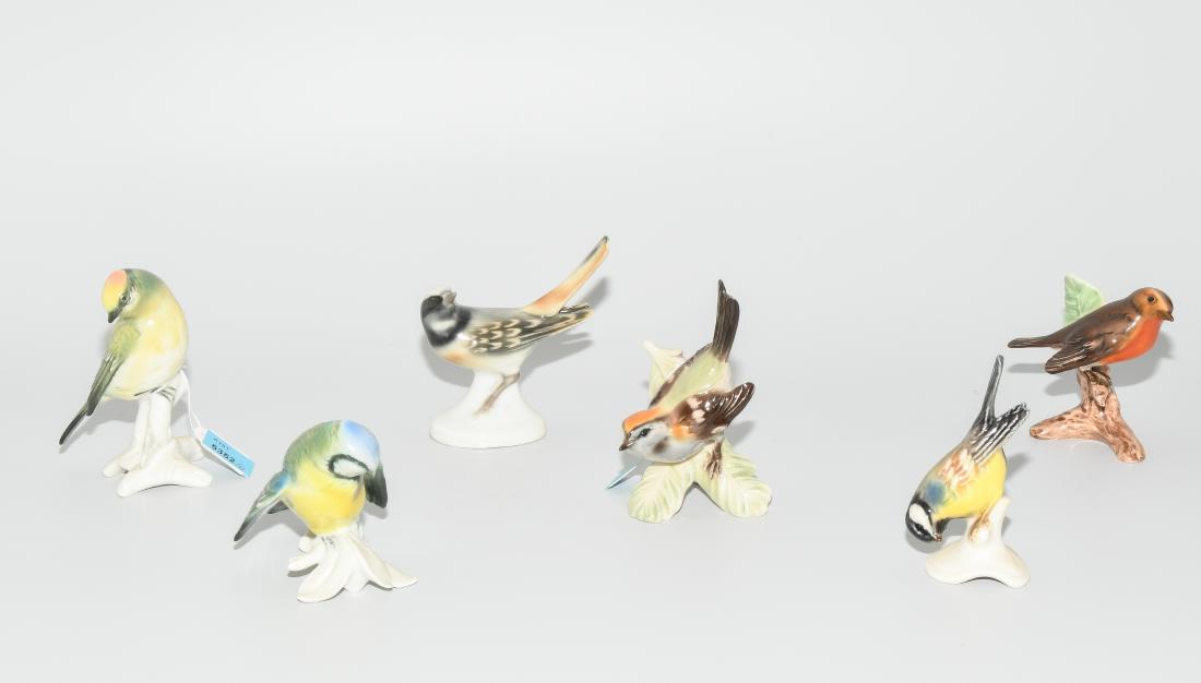 Lot: 6 Figuren Ens, Rudolstadt bzw. Goebel, 20.Jh. (1 of 1)