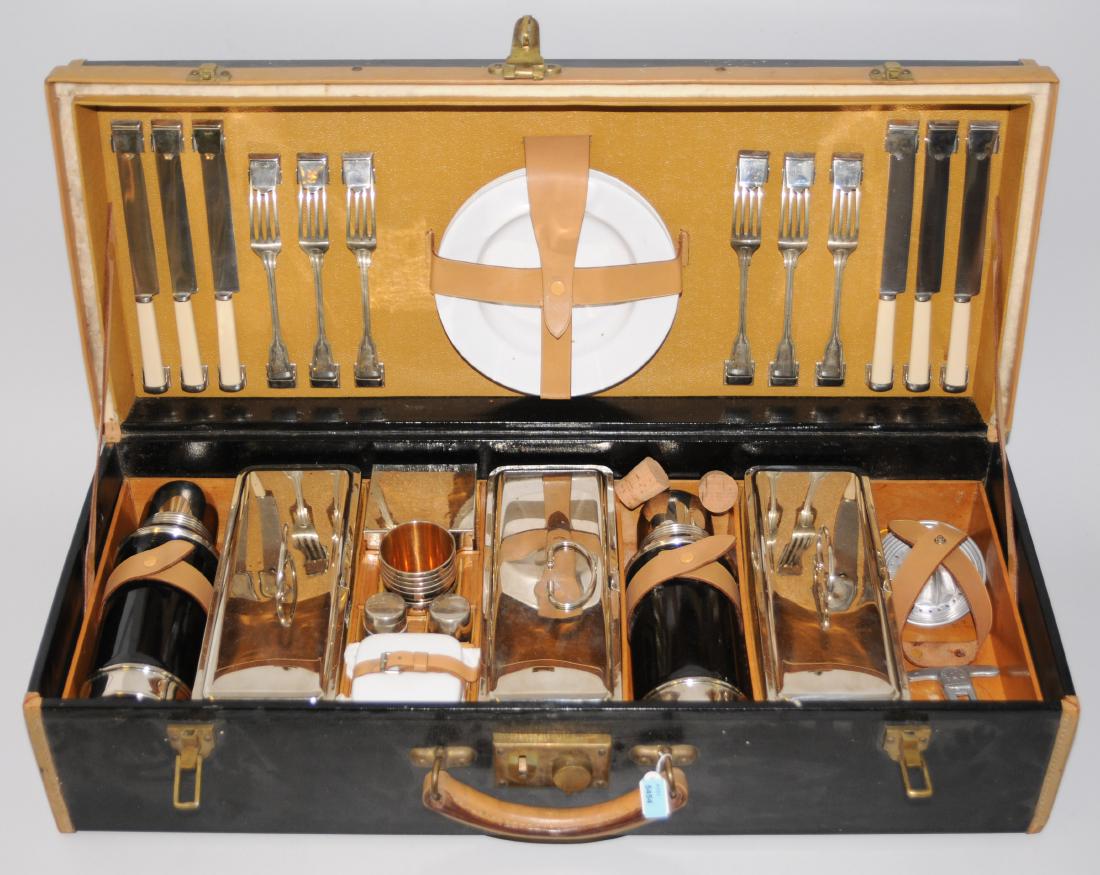 Grosser Picknickkoffer für 6 Personen England, (1 of 1)