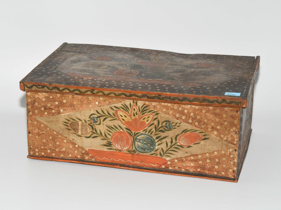 Schatulle Alpenländisch, um 1800. Rechteckiger (1 of 1)