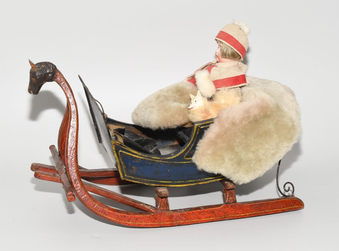 Kleine J.D. Kestner jr.-Charakterpuppe in (1 of 1)