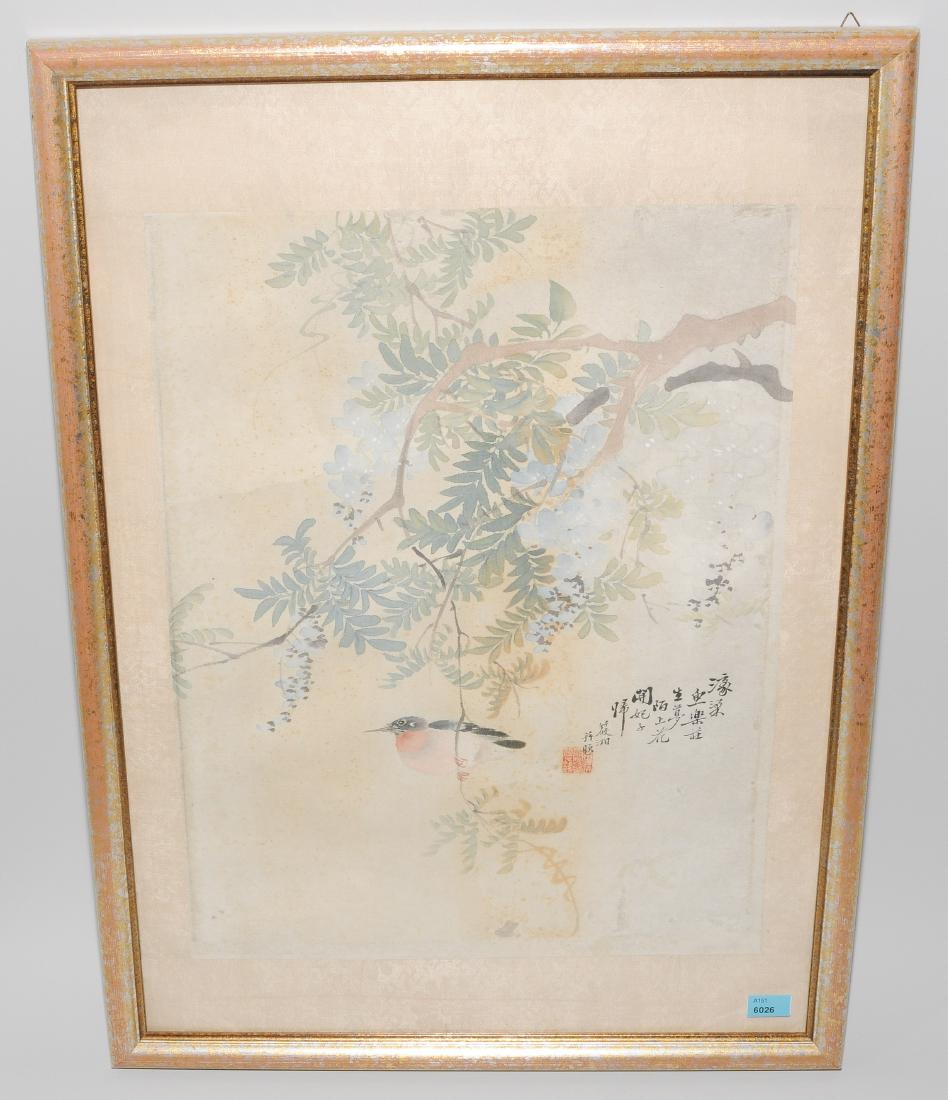 Malerei China, 20.Jh. Tusche und Farben auf Papier. (1 of 1)