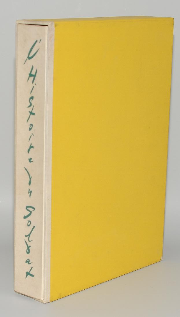 Erni, Hans (Luzern 1909–2015 Luzern) ~qHistoire du: Erni, Hans (Luzern 1909–2015 Luzern) ~qHistoire du Soldat~q. Ramuz C. F. Illustrée de lithographies par Hans Erni. Lausanne André et Pierre Gonin, 1960. 4°, 97 S. Illustriert mit 74 Orig.- Lithog