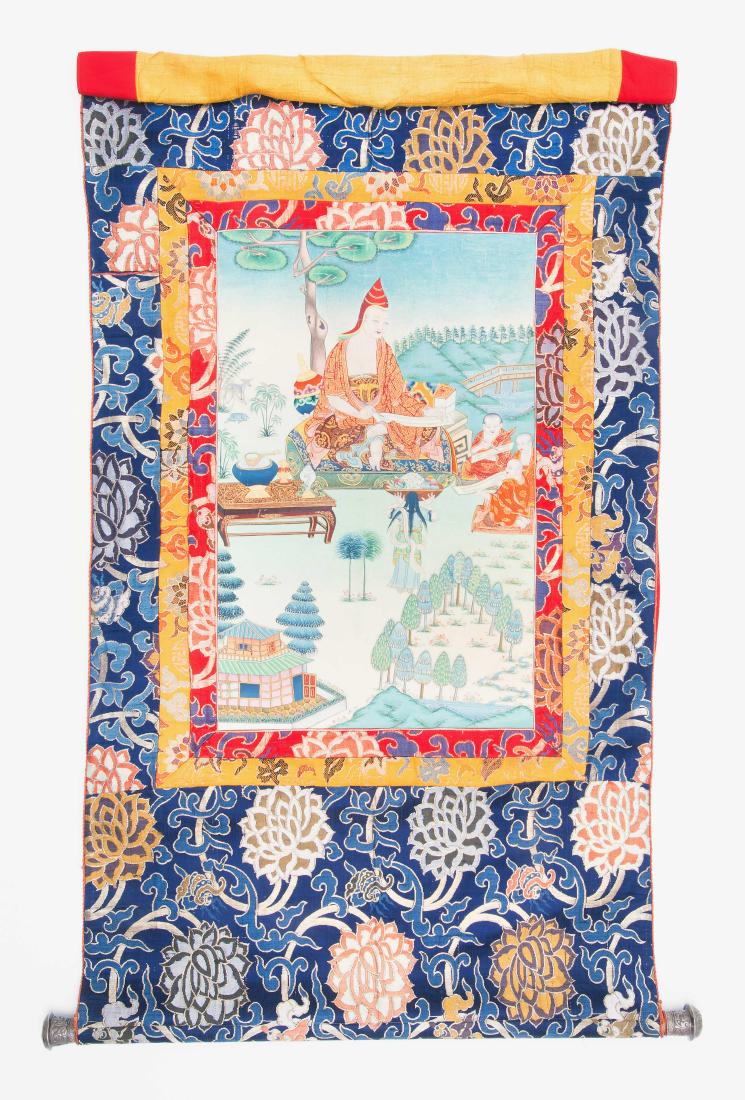 Thangka eines Lamas (1 of 1)