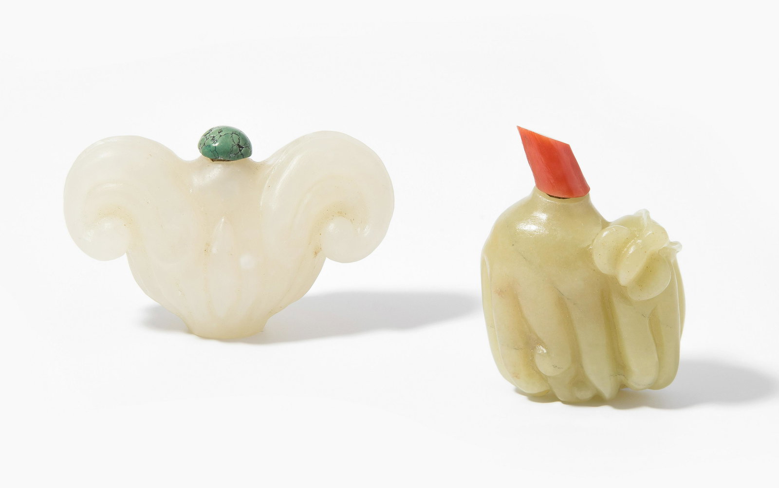 2 Jade Snuff Bottles (1 of 8)