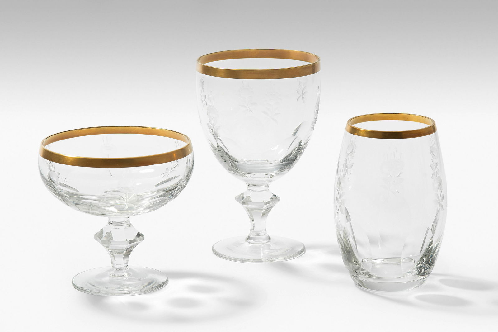 Böhmen, Gläserserviceteile (1 of 1)