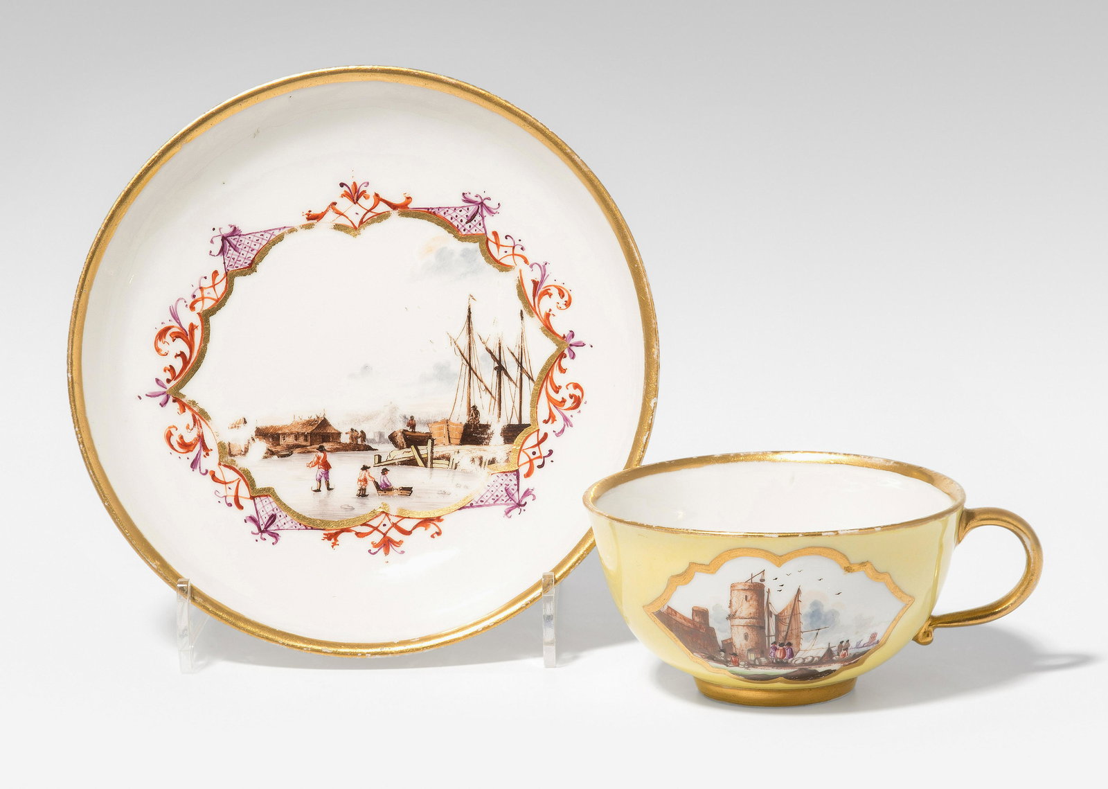 Meissen, Tasse mit Untertasse (1 of 1)