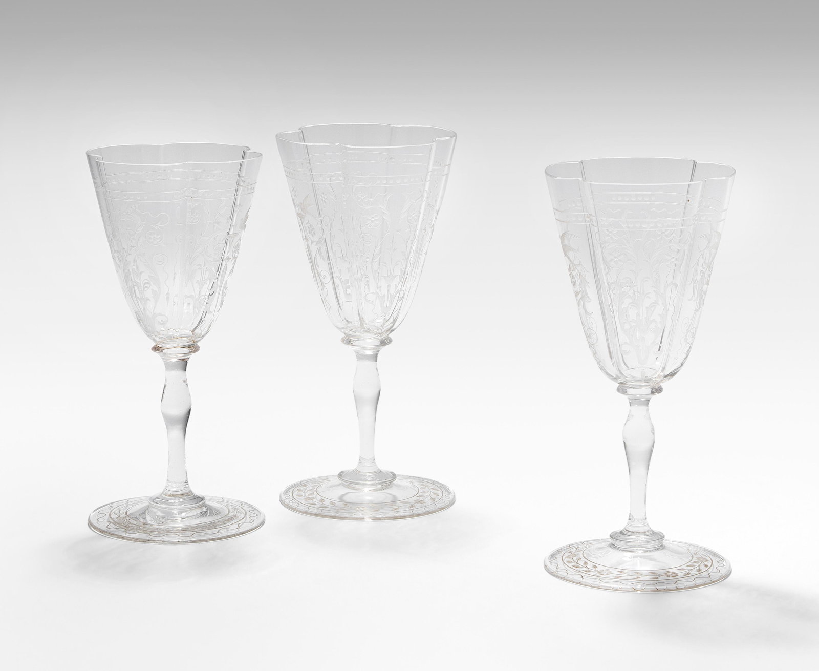 Josef Lobmeyr, 6 WeissweinglÃ¤ser (1 of 1)