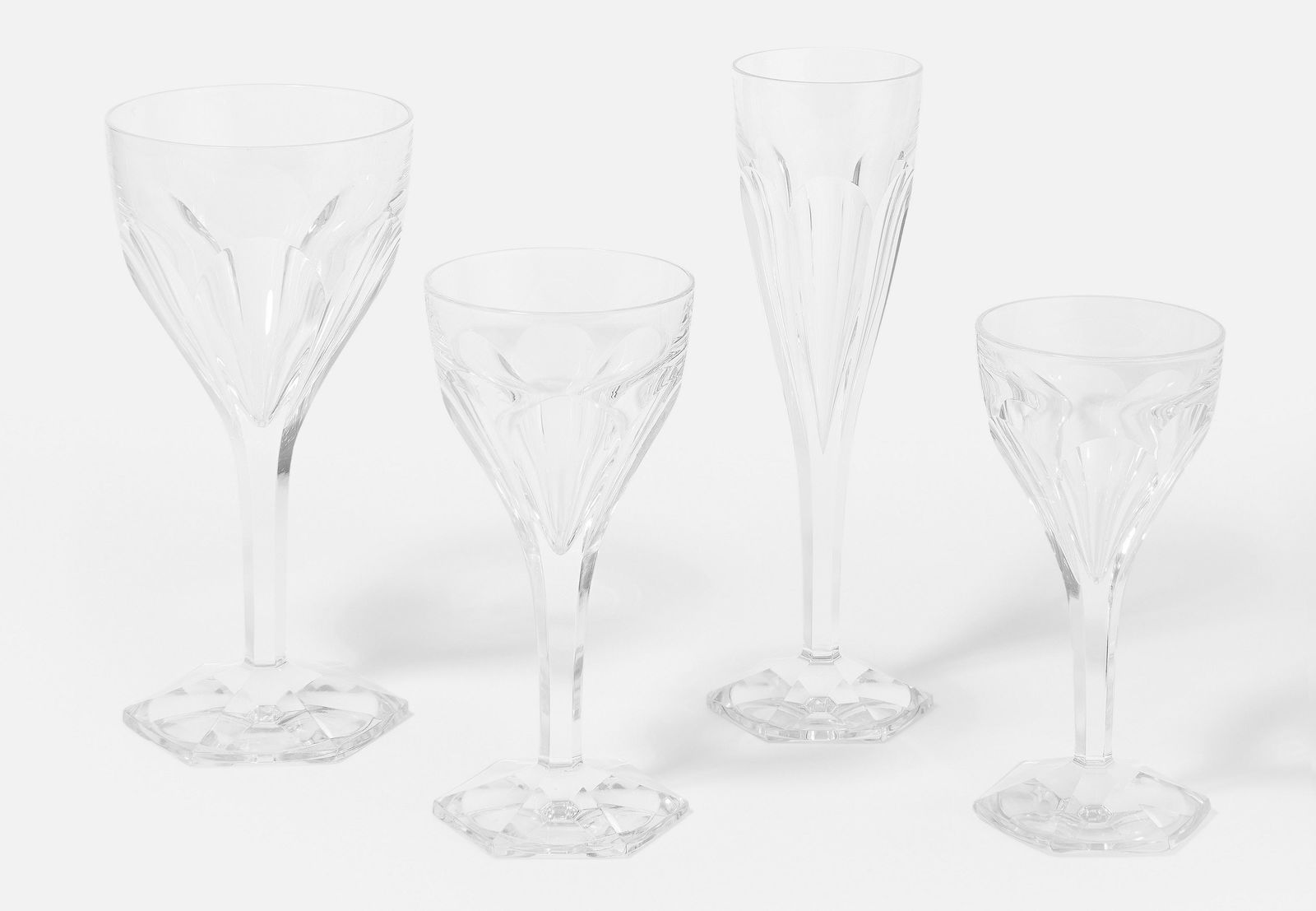 Val. St. Lambert, GlÃ¤serserviceteile "Legagneux" (1 of 1)