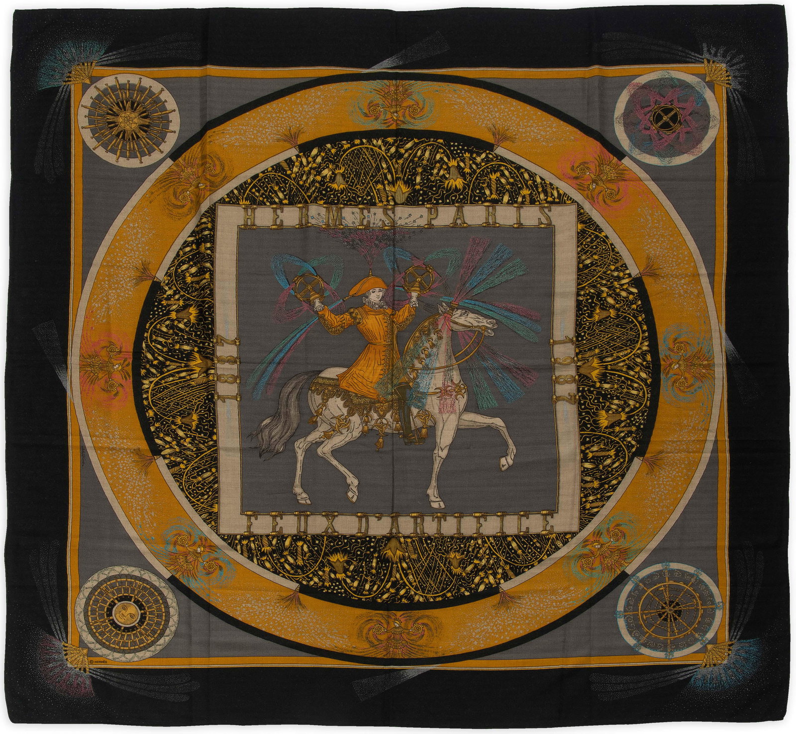 HermÃ¨s, Schal "Feux d'Artifice" (1 of 1)