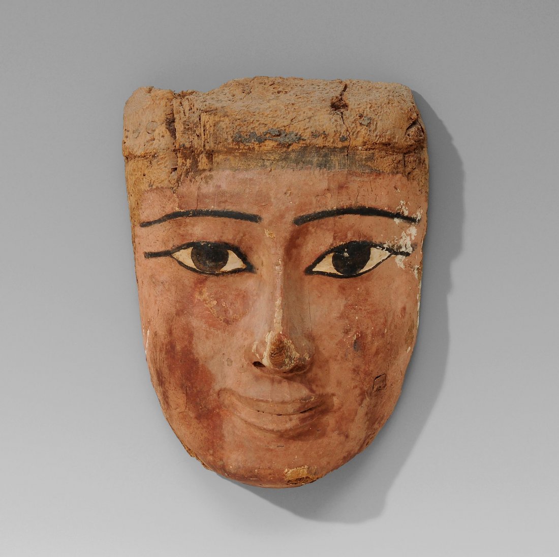 Mumienmaske Ägypten, Spätzeit, ca. 3.Jh. v. Chr. Holz (1 of 1)