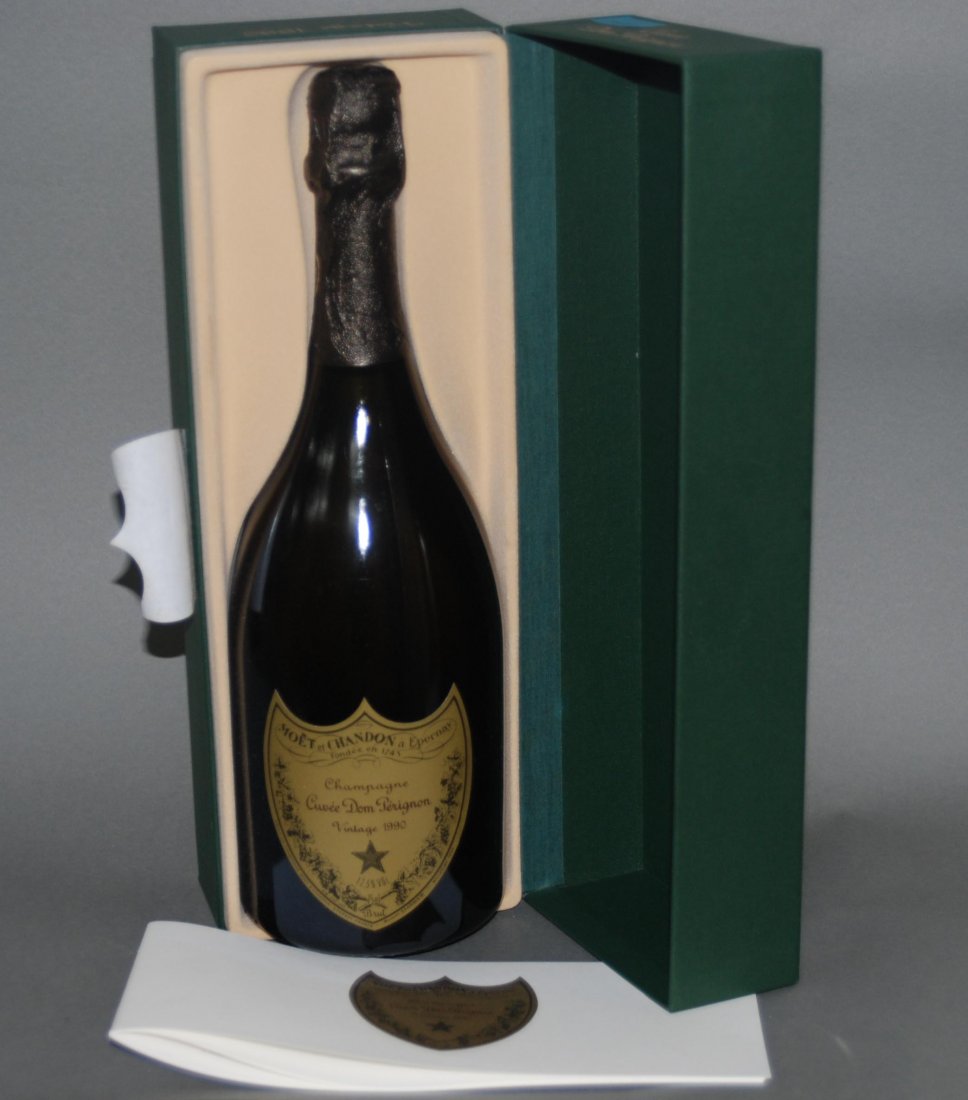 Champagner Dom Perignon. Vintage 1990. Orig.Carton. 1: Champagner Dom Perignon. Vintage 1990. Orig.Carton. 1 Flasche.