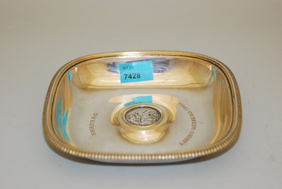 Ascherschale Schaffhausen, 20.Jh. Marke Jezler. Silber. (1 of 1)