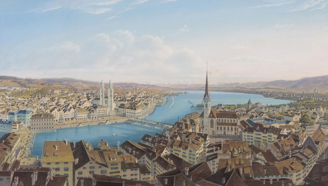 Ruff, Johannes (Zürich 1813–1886 Weiningen) Zürich. (1 of 1)