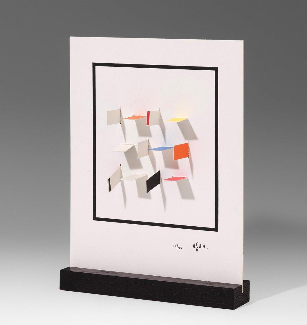 Agam, Yaacov (Rishon-le Zion 1928) Ohne Titel. (1 of 3)