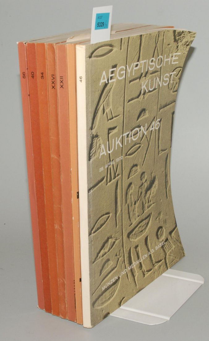 Lot: 7 Alte Kataloge Münzen und Medaillen A.G. Basel (1 of 1)