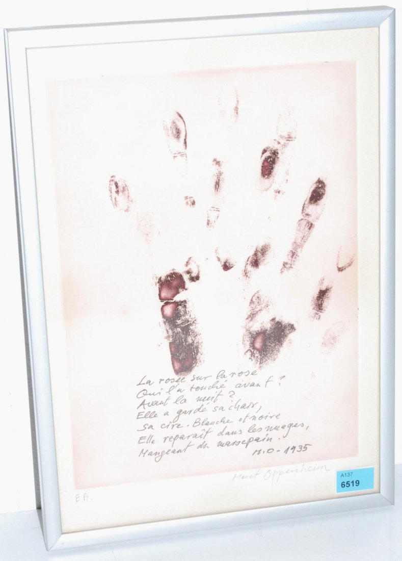 Oppenheim, Meret (Berlin 1913–1985 Basel) Abdruck (1 of 1)