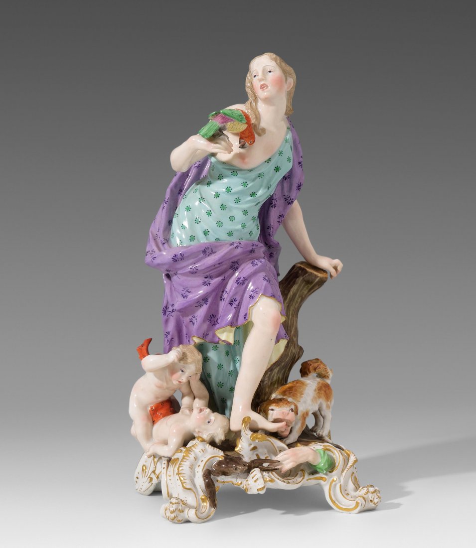 Figur: "Das Gefühl", Meissen, Ende 19.Jh. Aus einer (1 of 1)