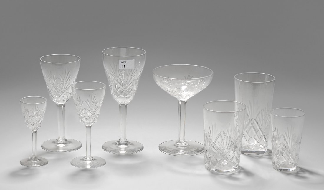 Gläserservice, Böhmen, Anfang 20.Jh. Farbloses (1 of 1)