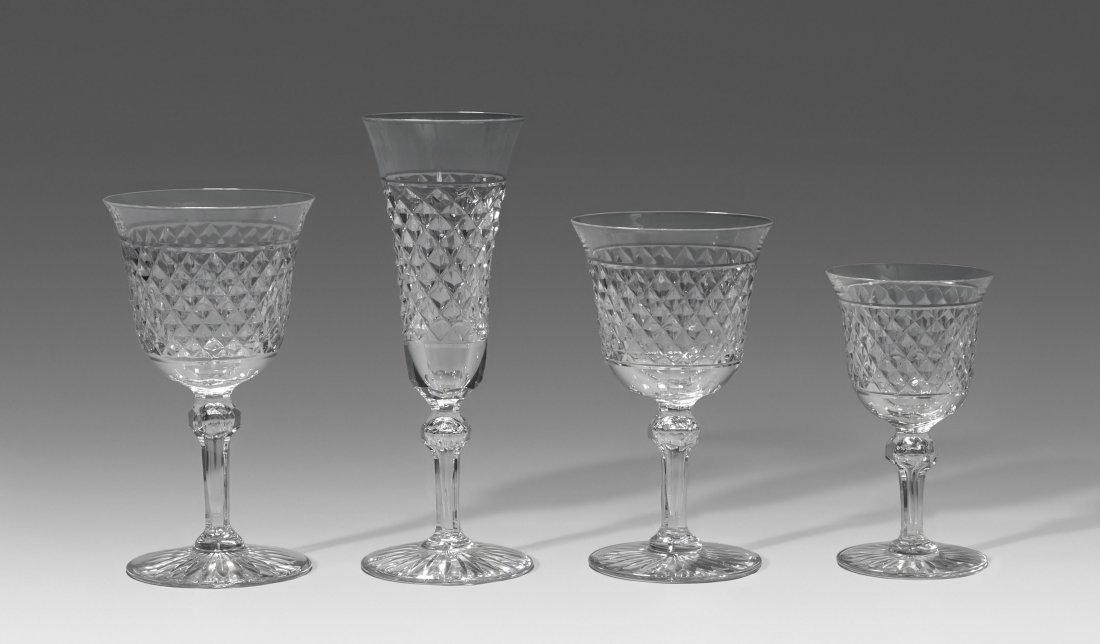 Gläserservice, Val Saint-Lambert, 20.Jh. Farbloses (1 of 1)