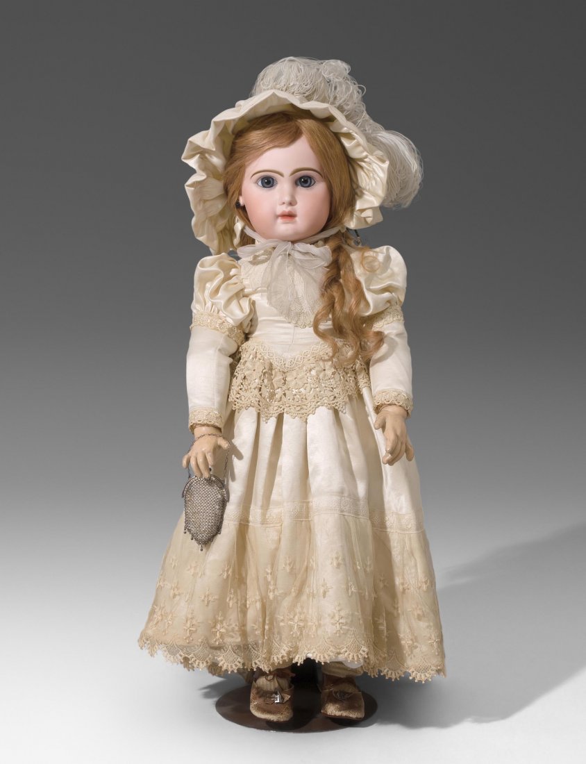 Grosse "TÊTE JUMEAU"-Puppe Frankreich, um 1880/90. (1 of 10)