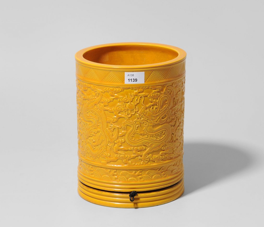 Grosser Pinselständer China. Qianlong-Marke aber (1 of 1)