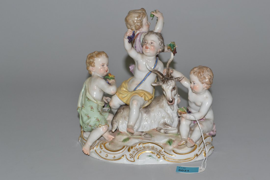 Figurengruppe: "Der Herbst", Meissen, Ende 19.Jh. (1 of 3)