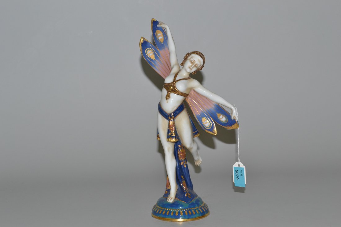 Figur: Tänzerin mit Schmetterlingsflügeln, (1 of 1)