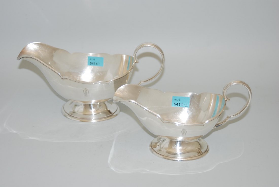 Lot: 2 Saucièren Schaffhausen, 20.Jh. Silber. Marke (1 of 1)