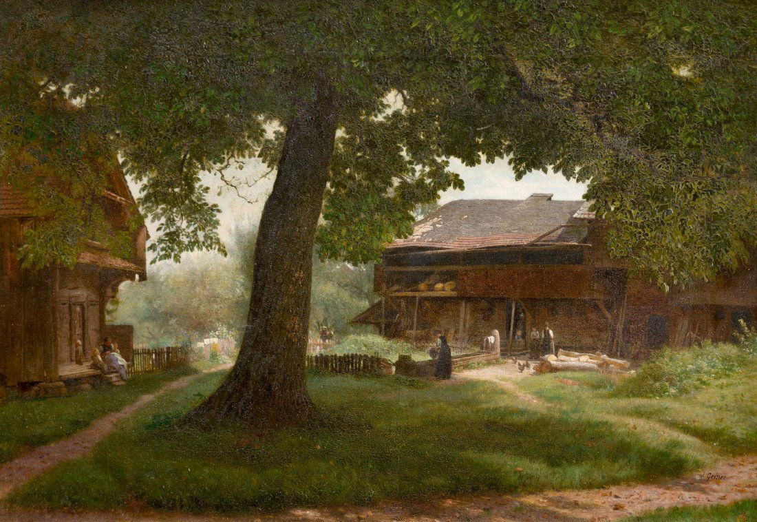 Geisser, Joseph (Altstätten 1824–1894 Lausanne) Mägde (1 of 1)