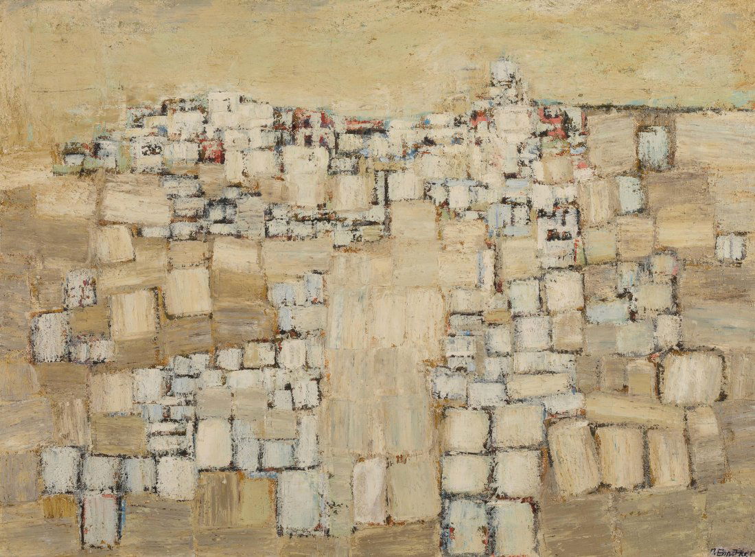 Ebnöther, Josef  (Geb. Altstätten 1937) "Marokko". Öl (1 of 1)