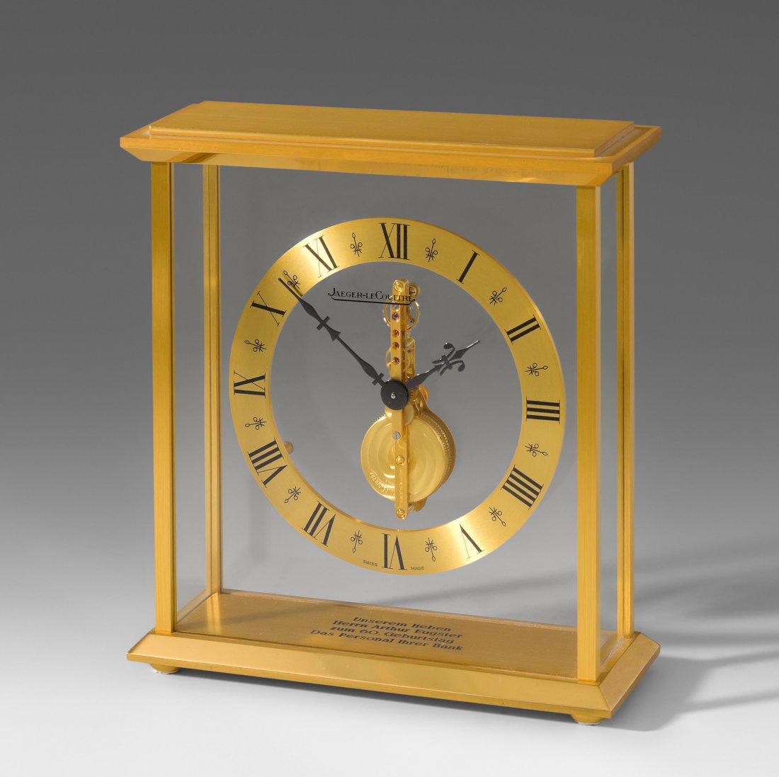 Tischuhr Jaeger-LeCoultre Schweiz, 2.Hälfte 20.Jh. (1 of 1)