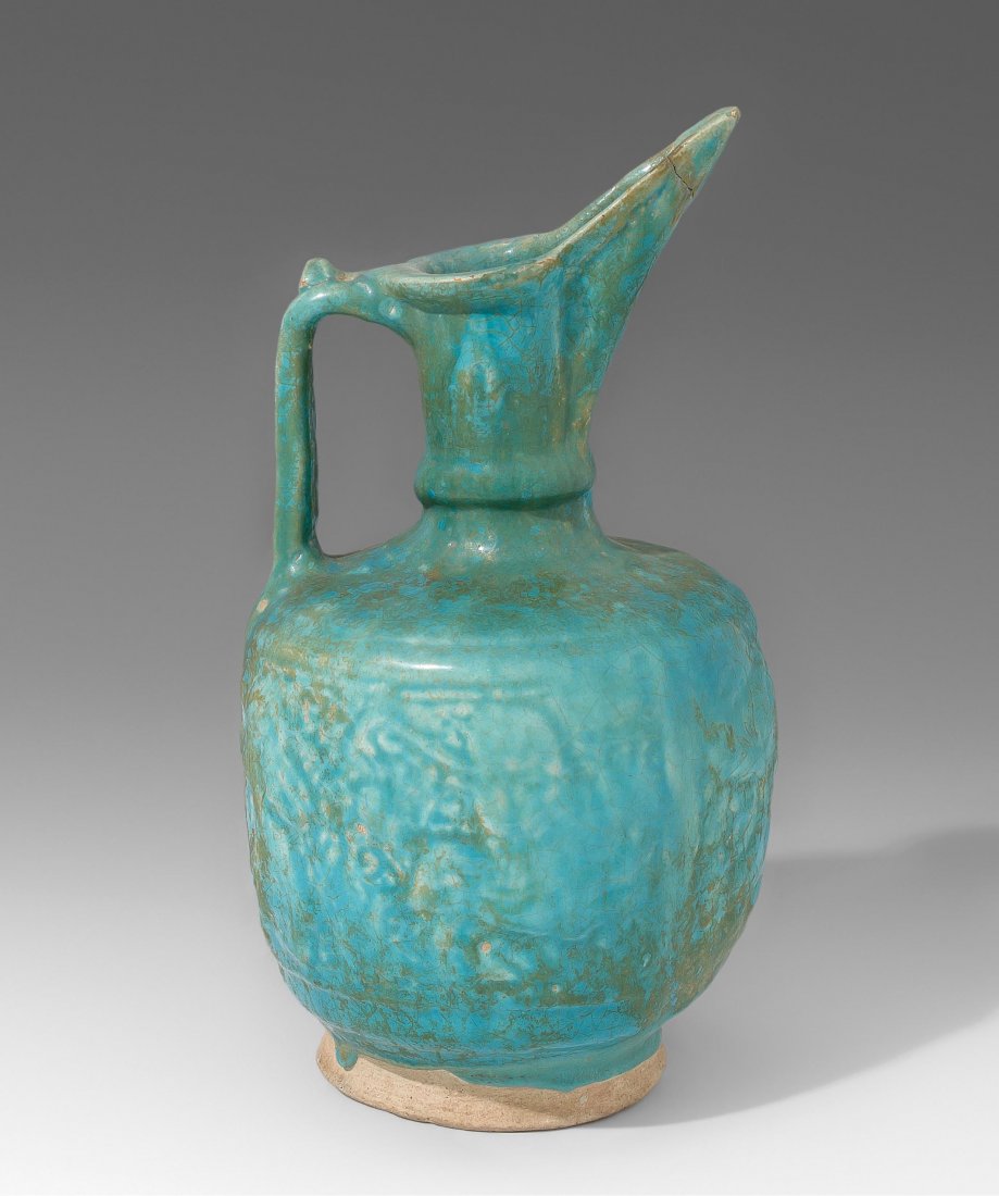 Henkelkanne Persisch, 13.Jh. Hellgrauer Scherben mit (1 of 1)