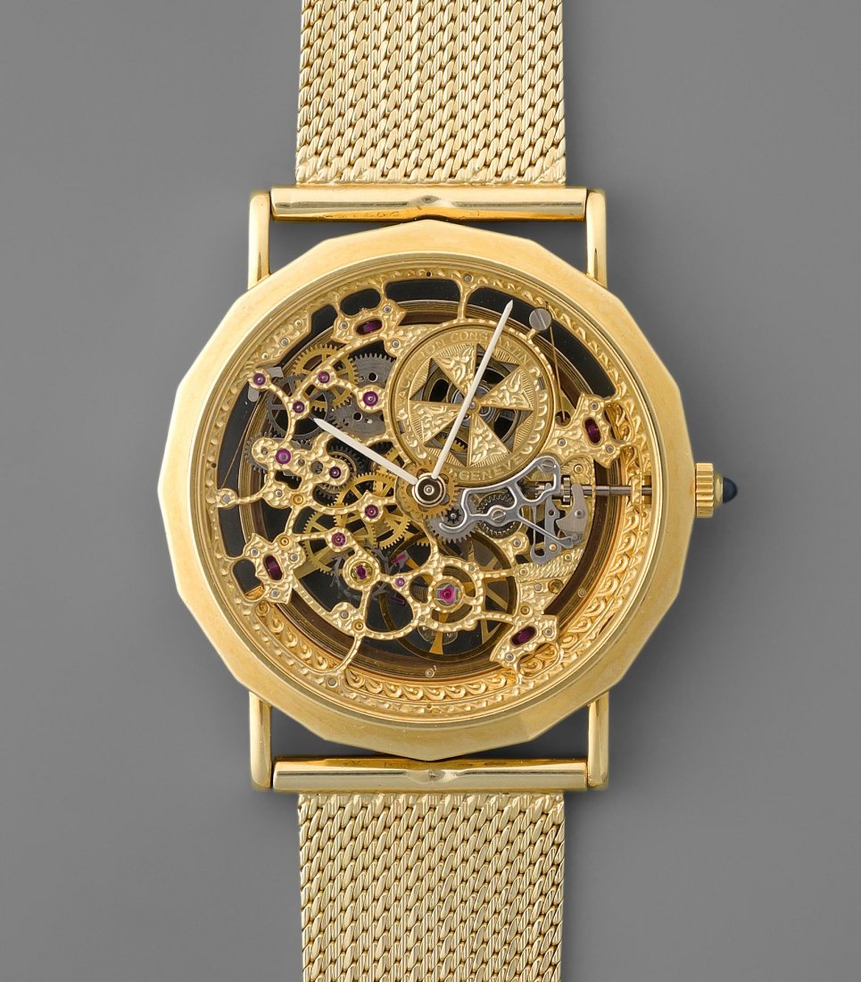 Vacheron Constantin Skelettuhr Runde, automatische, (1 of 1)