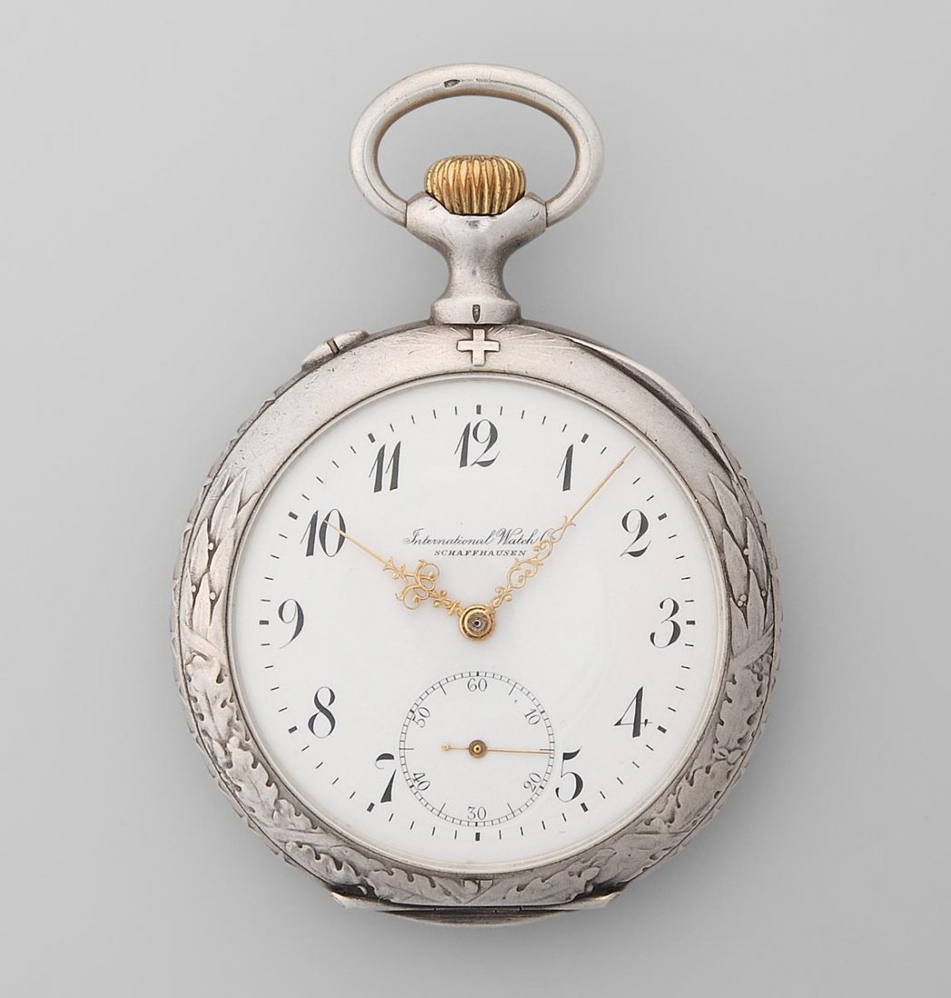 IWC Schützenuhr Runde, mechanische Herrenschützenuhr in (1 of 1)