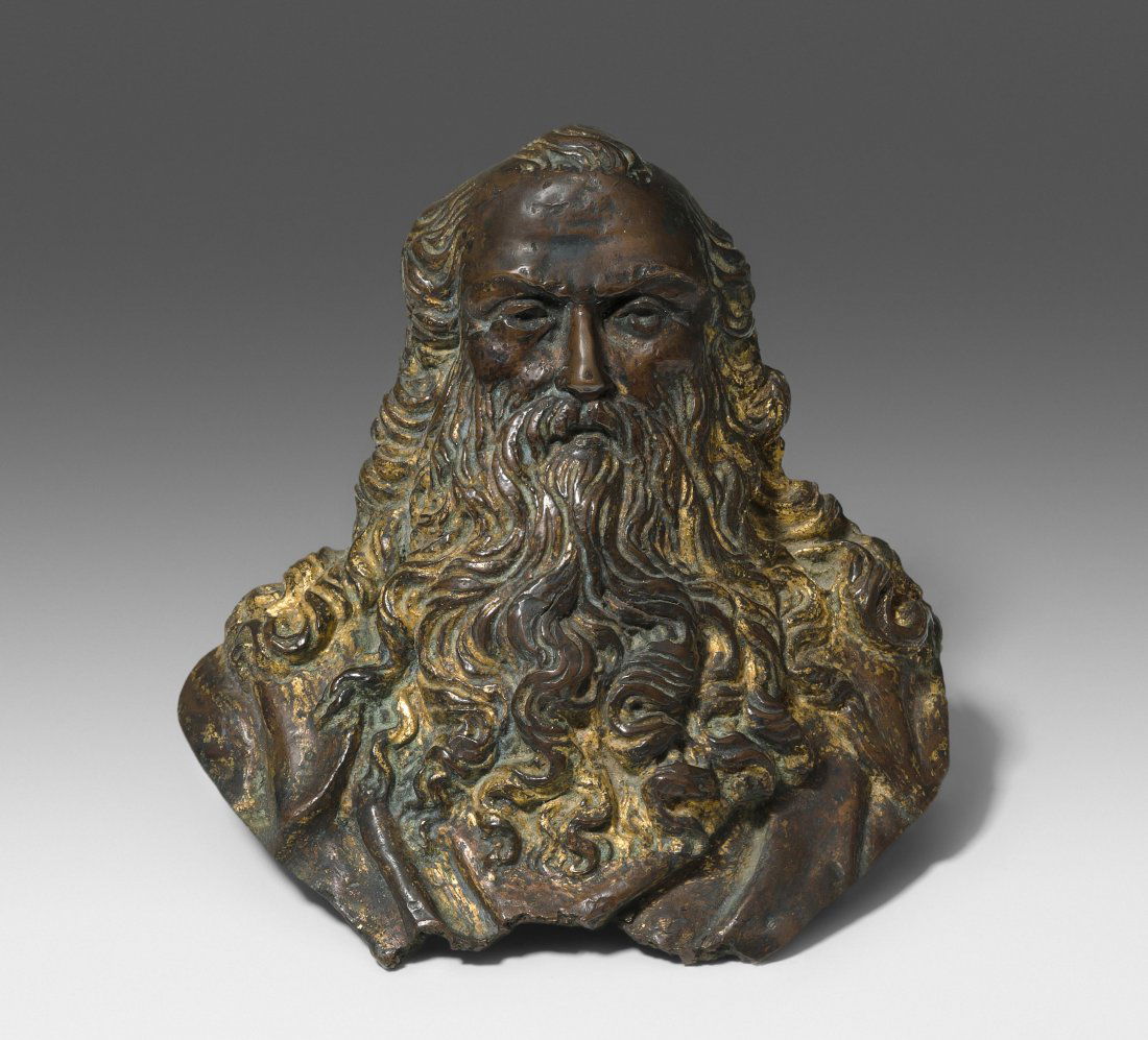 Kleine Heiligenbüste Wohl Italien, 16./17.Jh. Bronze, (1 of 1)