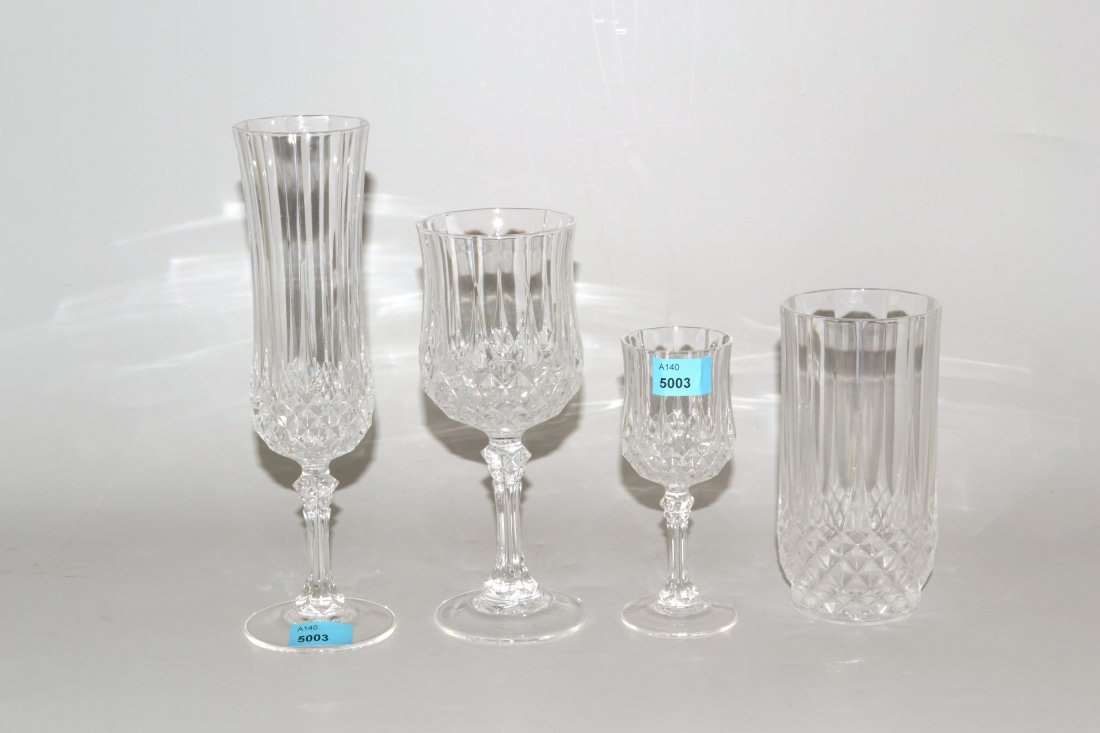 Gläserserviceteile, Cristal d'Arques 20.Jh. Farbloses (1 of 1)