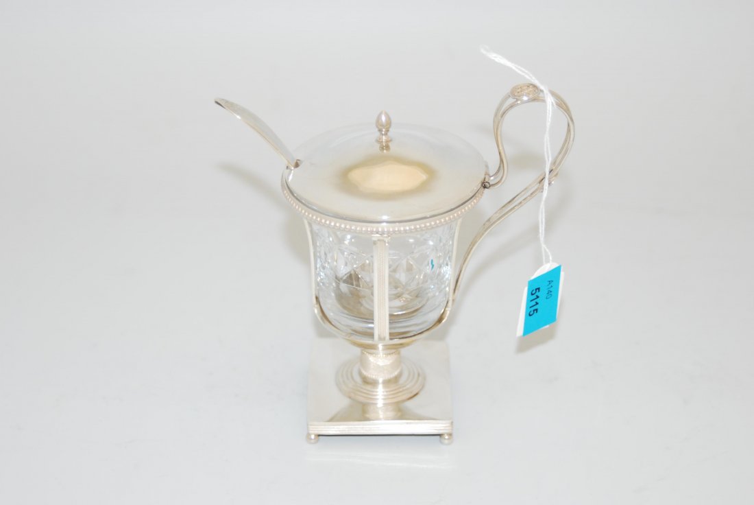 Senftopf Lausanne, 1815–20. Silber. Meistermarke Frères (1 of 1)