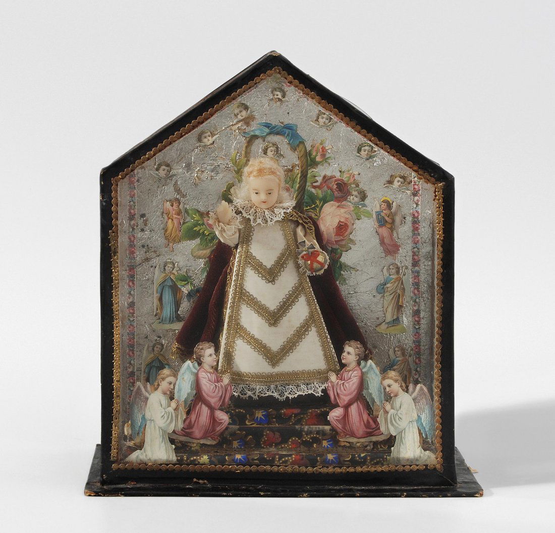 Klösterliche Wachsarbeit Alpenländisch, Ende 19.Jh. (1 of 1)