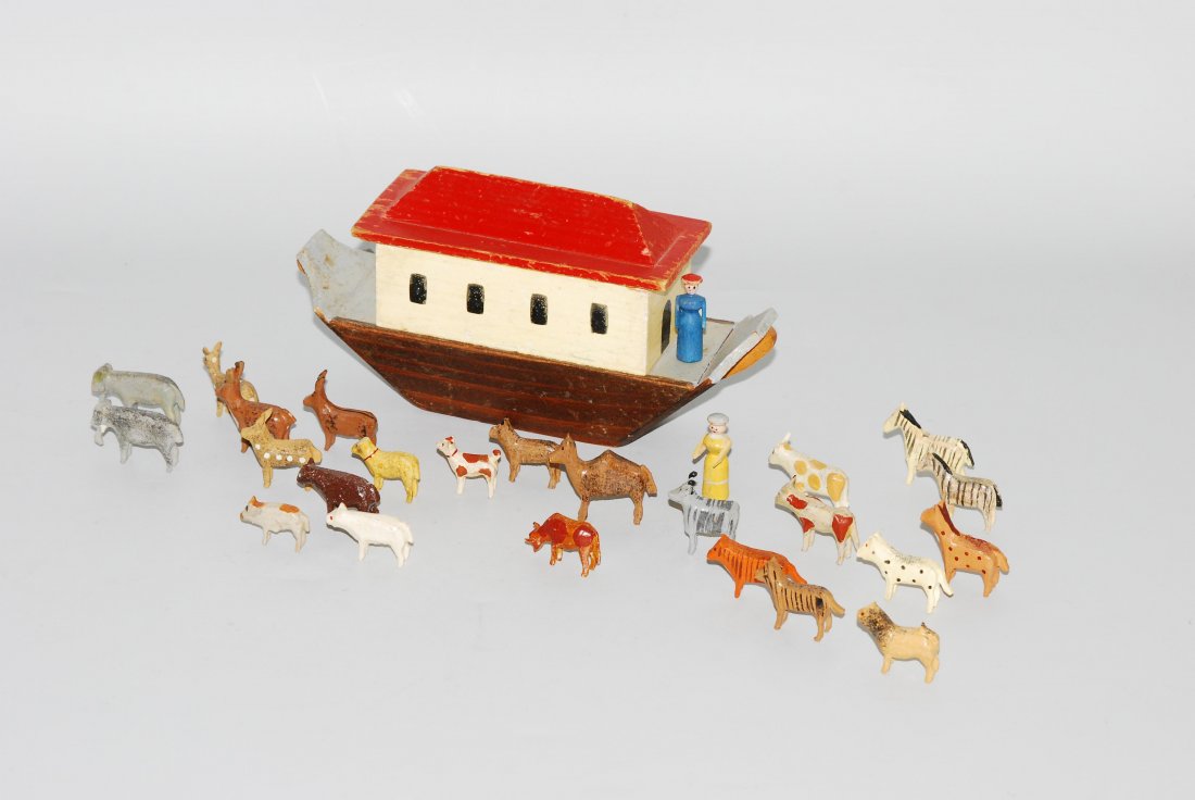 Kleine Erzgebirge Arche Noah Deutschland, um 1900. (1 of 1)