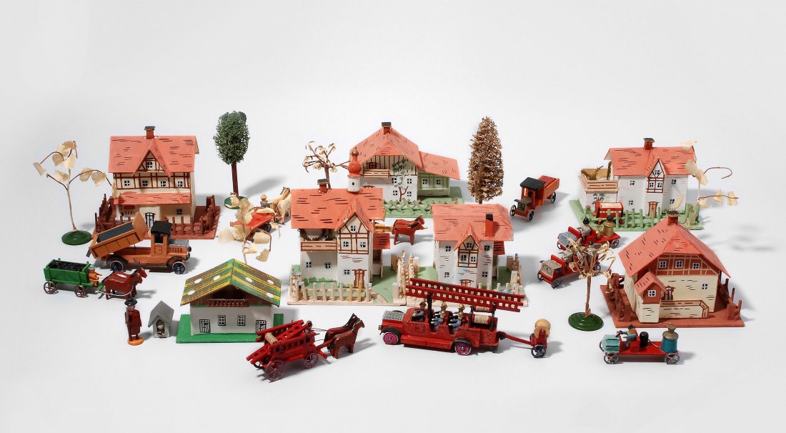 Erzgebirge, ländliches Dorf  Deutschland, um 1920/30. 6 (1 of 1)