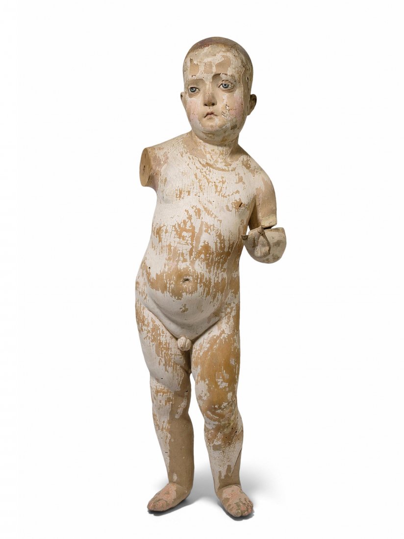 Jesuskind (Süd-)Italien, um 1800. Holz geschnitzt. (1 of 1)