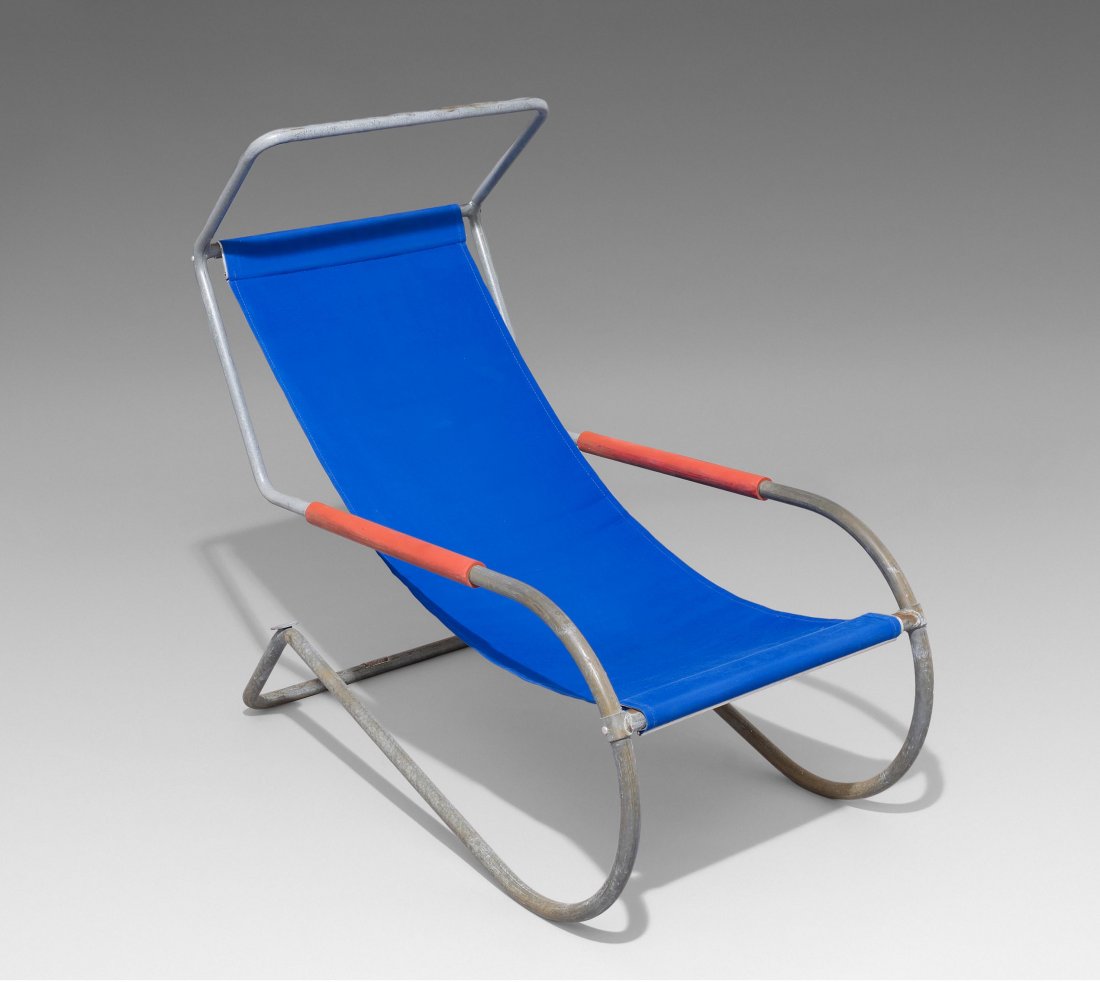 Giudici, Battista und Gino Liegestuhl Lido, ca. 1930. (1 of 1)