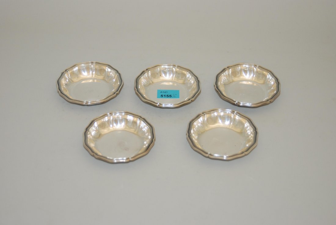 Set: 5 Schälchen Schaffhausen, 20.Jh. Silber. (1 of 1)