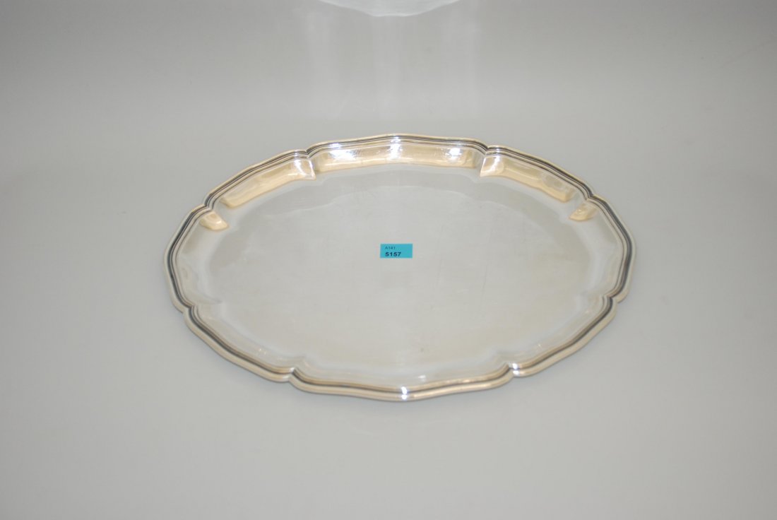 Tablett Schaffhausen, 20.Jh. Silber. Firmenmarke (1 of 1)