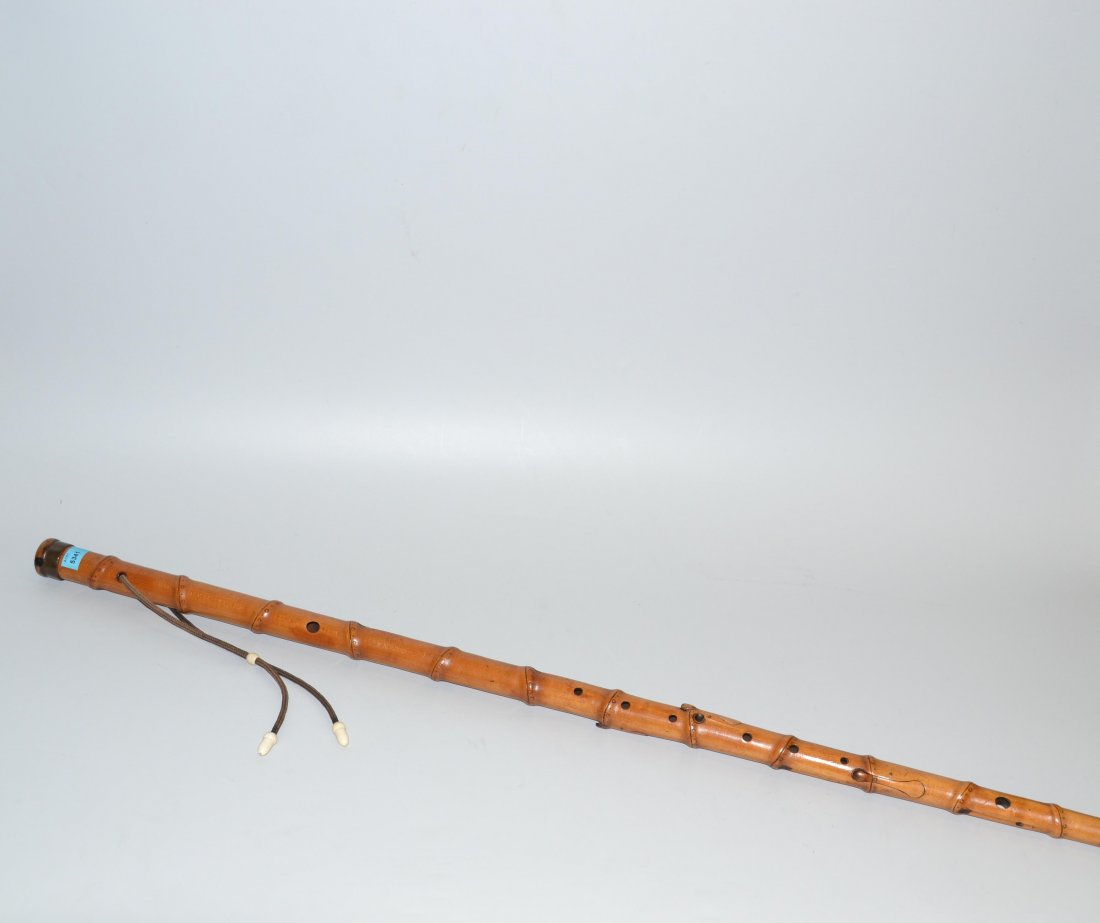 Spazierstock-Flöte Wohl Frankreich, 19.Jh. Flötenbauer (1 of 1)