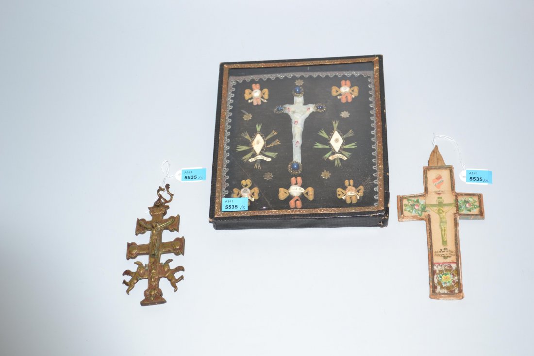 Kleines Kastenreliquiar Alpenländisch, Ende 19.Jh. Im (1 of 1)