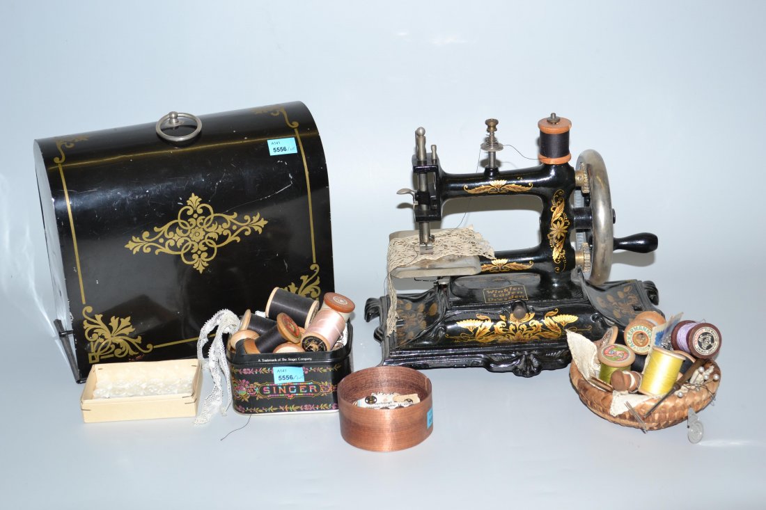 Kindernähmaschine Dresden, 1920/30er Jahre. Gusseisen, (1 of 1)