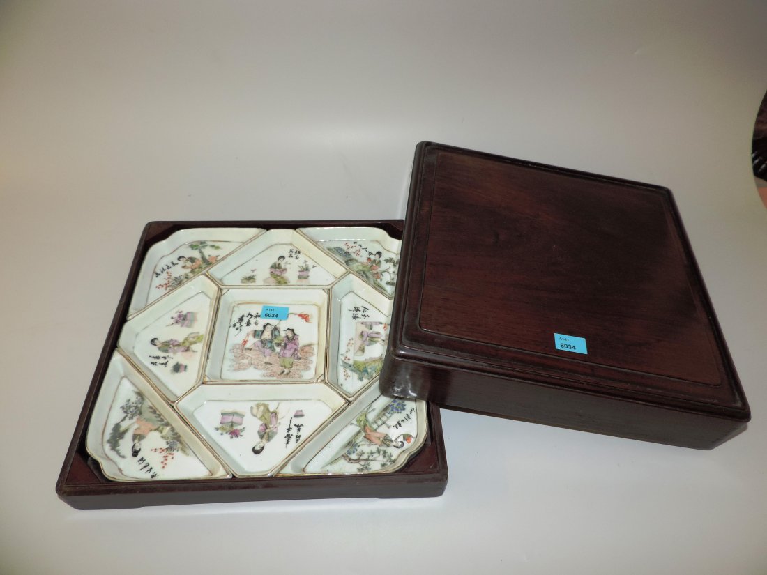 Apéroschalen-Set China, 20.Jh. Porzellan. Set bestehend (1 of 1)