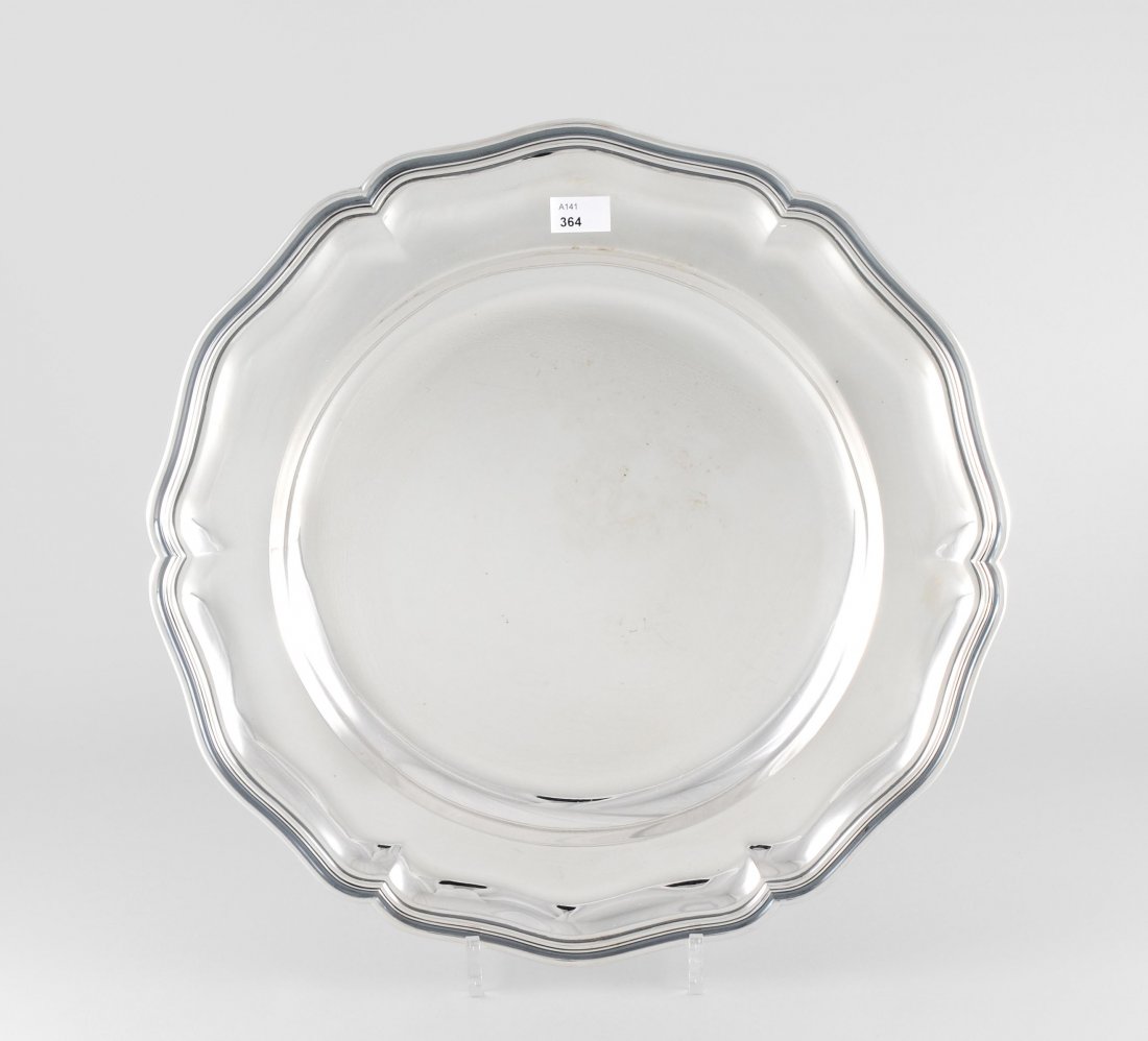 Platte Schaffhausen, 20.Jh. Silber. Firmenmarke Jezler. (1 of 1)