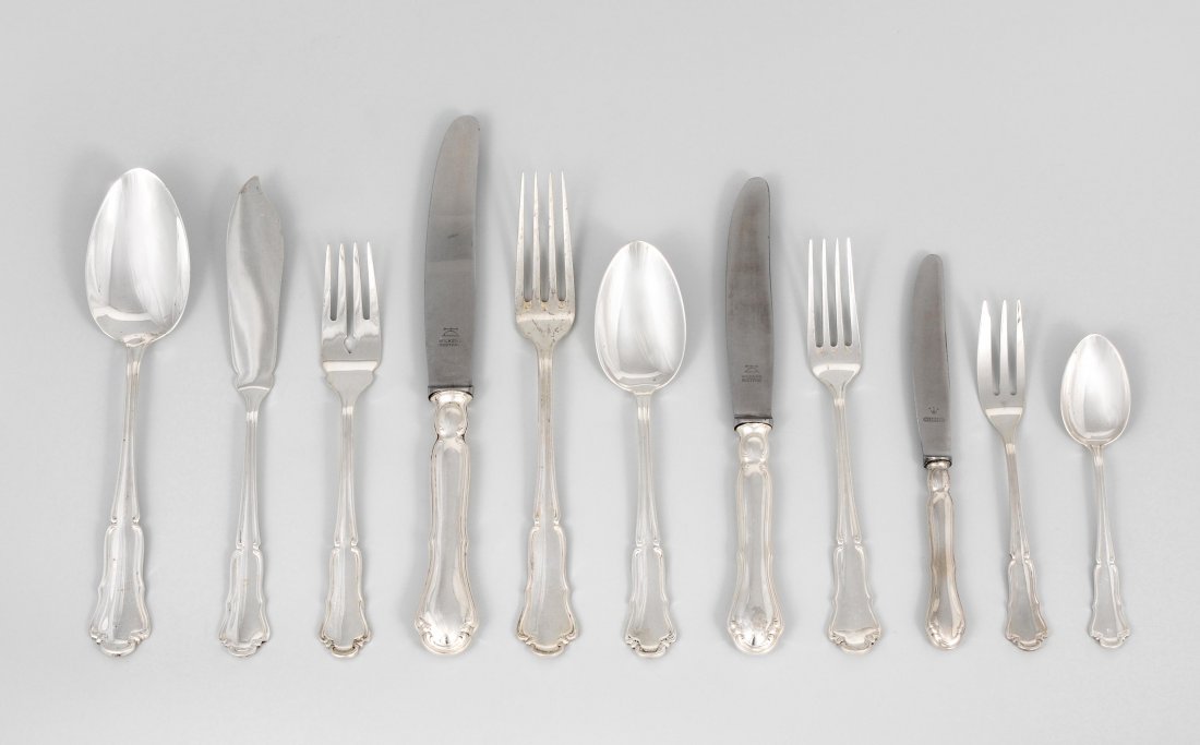 Besteckservice Bremen-Hemelingen, 20.Jh. Silber, (1 of 1)